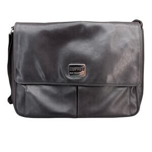 Esprit Vintage 90's Dark Brown Adjustable Strap Messenger Shoulder Bag